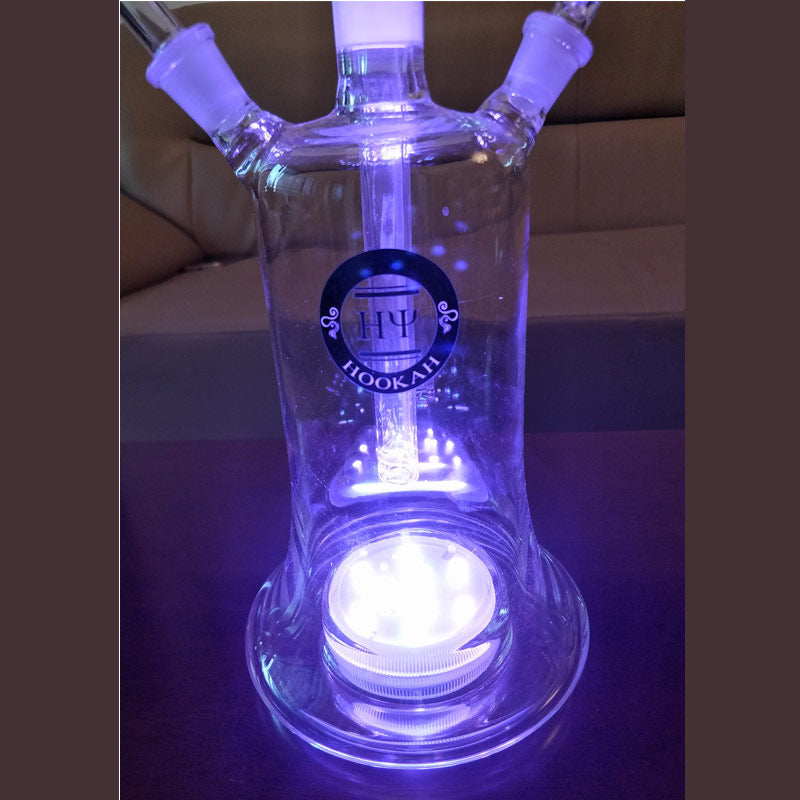 Nouvelle chicha spirale en verre - Paquet de mousse EPE